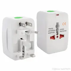 OEM - Adaptador Enchufe Universal Viajero Turismo 110V 220V
