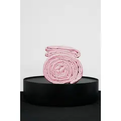 COBITEX HOME - Plumón Hipoalergénico + Funda Plumón 1.5 plazas Rosado Cobitex 100% algodón.