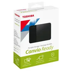 TOSHIBA - Disco Duro Canvio Ready 2TB externo USB 3.0 Negro HDTP320XK3AA
