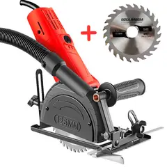 XTD - Adaptador Amoladora Sierra Circular Guia Corte 45 + Disco Madera.