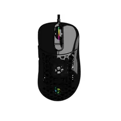 VSG - Mouse Gamer Ultraliviano Aquila Air 16,000 DPI Negro Brillante