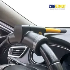 GENERICO - SEGURO BLOQUEO TRABA TIMON VOLANTE ANTIRROBO DE AUTO
