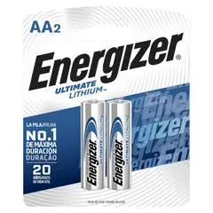 ENERGIZER - Pilas de Litio Energizer Aa 02 pilas.