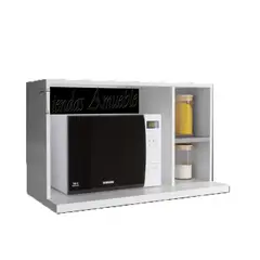 AMUEBLE - MUEBLE ALACENA REPOSTERO AEREO *Lizbeth blco* Melamina TiendasAmueble