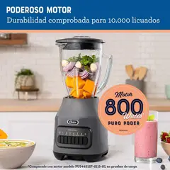OSTER - Licuadora Oster 6 velocidades más pulso Gris