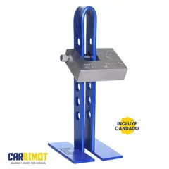 GENERICO - SEGURO BLOQUEO TRABA PEDAL VOLANTE TIMON PARA AUTO VEHICULO2