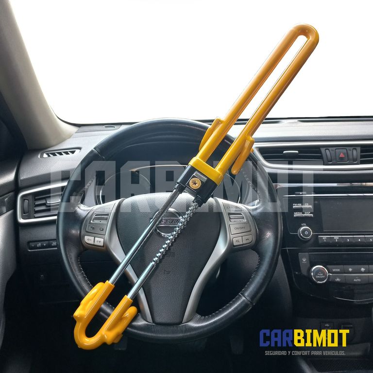 SEGURO DE TIMON ANTIRROBO PARA VEHICULOS