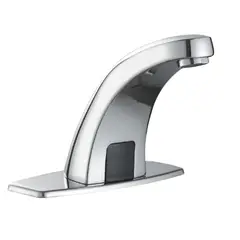 GENERICO - LLAVE DE LAVATORIO CON SENSOR AUTOMÁTICO CROMADO SF01