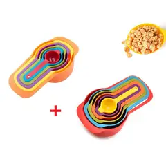 GENERICO - Cucharas Medidoras Para Repostería 2 Juegos de 6pcs