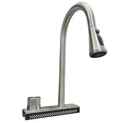 XM - MEZCLADORA DE COCINA CASCADA SATINADO MC304-0900