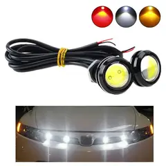 GENERICO - Led Ojos De Aguila ROJO Alto Brillo Auto camione tamoto