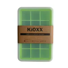 KIOXX - Cubeta de Hielo de Silicona 15 Cavidades Verde