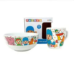 SCOOL - - Set Cerámica 2Pz Pocoyo