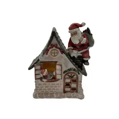 FLORIPA - Chimenea Con Papa Noel AC214 FLORIPA