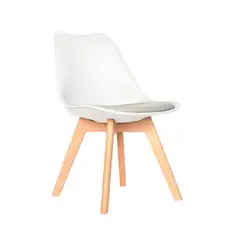 MOBELART - Silla Diseño Ema Blanco möbelArt