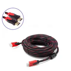 SEISA - Cable HDMI 15 Metros Trenzado Con Doble Filtro Full HD