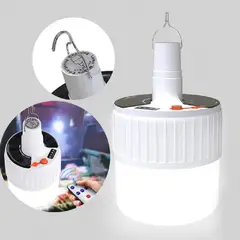 GENERICO - Foco Recargable Solar y cable USB