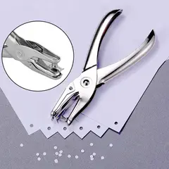 GENERICO - Perforador de 1 Hueco 3mm Manual Para Tarjetas