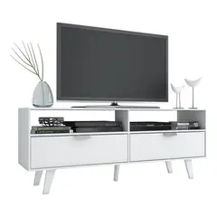 PAZART MUEBLES - Mesa De Tv Florencia Blanco 55