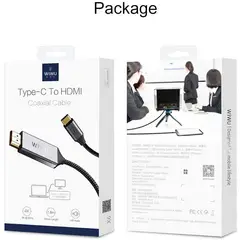 WIWU - Cable Wiwu Tipo C A HDMI 4K