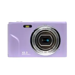RENVMEXY - Cámara Digital 48MP 4K DC311L 64GB PúRpura