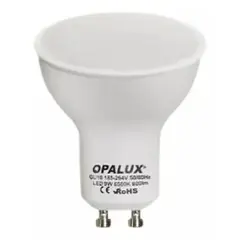 OPALUX - Dicroico LED 9W 185-264VAC Luz Blanca