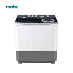 MABE - Lavadora semiautomatica 16 kg Blanco - LMD6124PBBB0