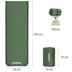 NATUREHIKE - Colchoneta autoinflable Comfort D03 -
