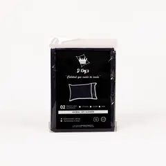 GENERICO - Fundas de Almohadas Set X 2 Und - Queen - Azul Marino