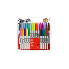 SHARPIE - Punta Fina Colores Surtidos X24