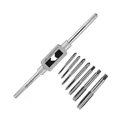 UYUSTOOLS - Set tarrajas macho 8pcs machuelos M3- M12 acero