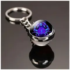 GENERICO - Llavero Esfera Signo Zodiacal - Cáncer - Esoterismo