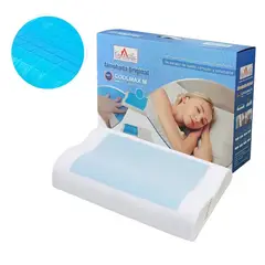 CASATEX - Almohada ortopédico con Gel - hipoalergénico 55 x 35 cm + 12 cm