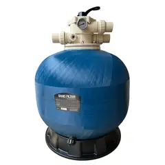 GENERICO - Filtro de arena para piscina de 16 pulgadas marca Pool System