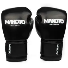MAKOTO - GUANTES DE BOXEO BASIC NEGRO 14OZ