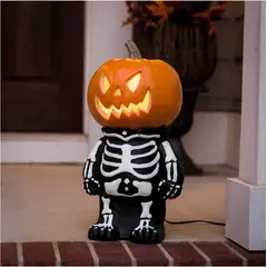 GENERICO - Cuerpo Para Calabaza Plástico 22 x 20 cm / Frank & Mortis
