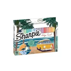 SHARPIE - Punta Fina Vintage x18