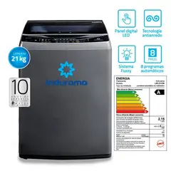 INDURAMA - Lavadora Lri-21cri Croma 21 Kg