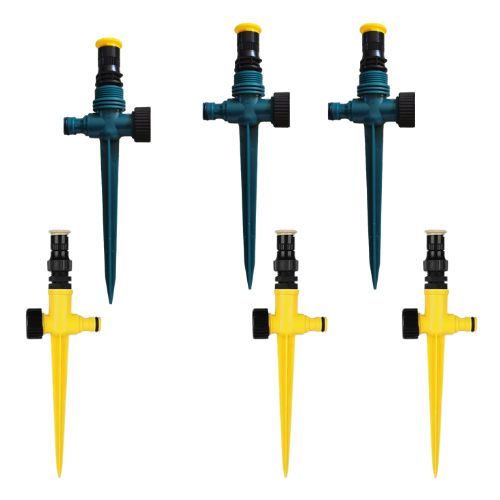 ASPERSOR DE AGUA PARA RIEGO CON ESTACA X 6 UNIDADES