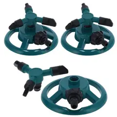 GENERICO - ASPERSOR DE JARDÍN 3 BRAZOS X 3 UNIDADES