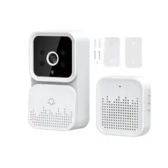 GENERICO - Timbre Con Cámara HD Inalámbrica Intercomunicador Para El Hogar