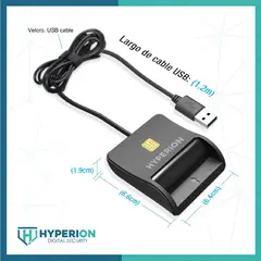 HYPERION DIGITAL SECURITY - Intellireader - El Lector inteligente de dni electrónico