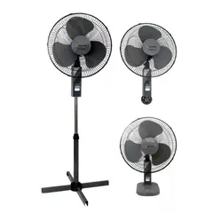 Imaco - Ventilador De Mesa, Pared O Pedestal Diámetro 40 Cm Y 3 Vel