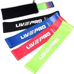 ALPHA GYM - Set de 4 bandas elásticas premium – Live Pro, bandas