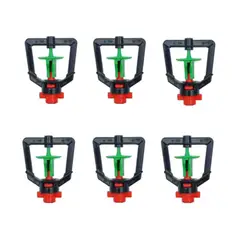 GENERICO - MICRO ASPERSOR RIEGO HIDROPONIA X6 UNIDADES