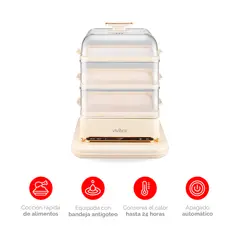 VIVIBOX - Vaporera Eléctrica Cocina Saludable Y Deliciosa