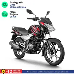 BAJAJ - MOTO DISCOVER 125 ST - ROJO/NEGRO.