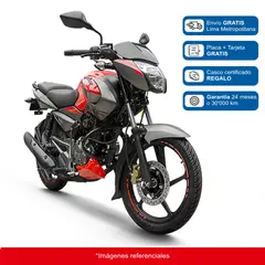 BAJAJ - MOTOCICLETA PULSAR LS 125 - ROJO/GRIS
