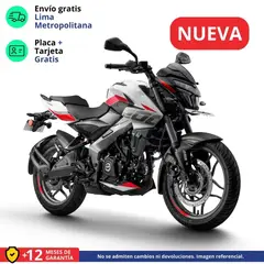 BAJAJ - Motocicleta PULSAR NS 200 UG2 - BLANCO