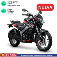 BAJAJ - Motocicleta PULSAR NS 200 UG2 - NEGRO